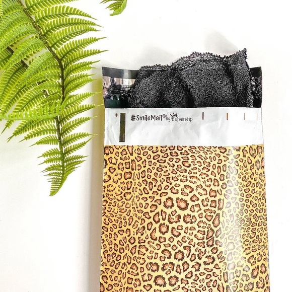 25 6X9 Poly Mailers Leopard Flat Shipping Envelopes PRICE IS FIRM - Picture 8 of 8